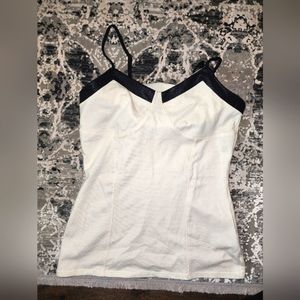 Black and white cami size M